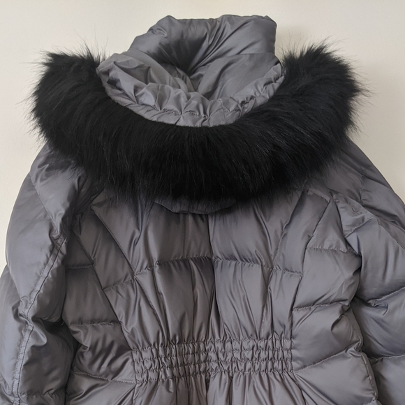 Calvin Klein Grey Winter Parka - Picture 2 of 5